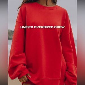 Daily drills unisex oversized crew